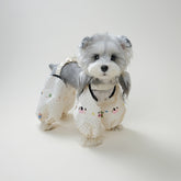 Dog Anti-Dust Pants Waterproof Four-Legged Jumpsuit for Schnauzer Bichon Small Dogs