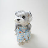 Dog Anti-Dust Pants Waterproof Four-Legged Jumpsuit for Schnauzer Bichon Small Dogs