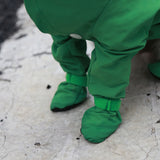 Full-Body Waterproof Dog Raincoat with Integrated Paw Covers