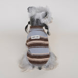 Striped Dog Turtleneck Sweater – Cozy Knit Pullover for Small Dogs