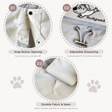 Dog Outdoor Windbreaker Jumpsuit – Four-Legged Mud & Splash Protection