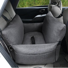 Extra Large Dog Car Seat & Travel Tote Bed - Fold-Down Front, Waterproof