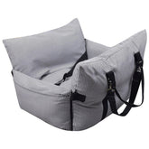 Extra Large Dog Car Seat & Travel Tote Bed - Fold-Down Front, Waterproof