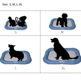 Orthopedic Cooling Dog Bed - Breathable Summer Pet Lounge with Washable Cover