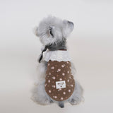 Autumn/Winter Fleece Floral Lace Dog Vest