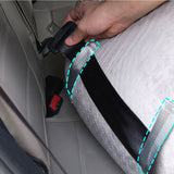 Washable Dog Car Booster Seat & Travel Bed – Safety Tether, Up to 25 lbs