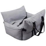 Extra Large Dog Car Seat & Travel Bed – Fold-Down Front, Water-Resistant
